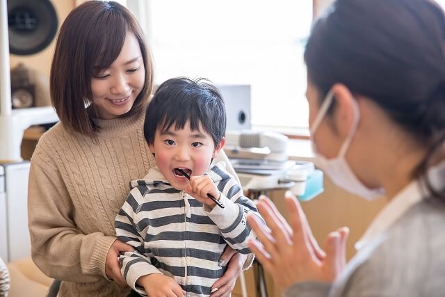 歯医者さんが苦手なお子さまへ